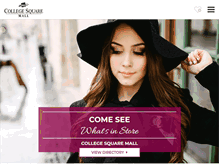 Tablet Screenshot of collegesquare.com